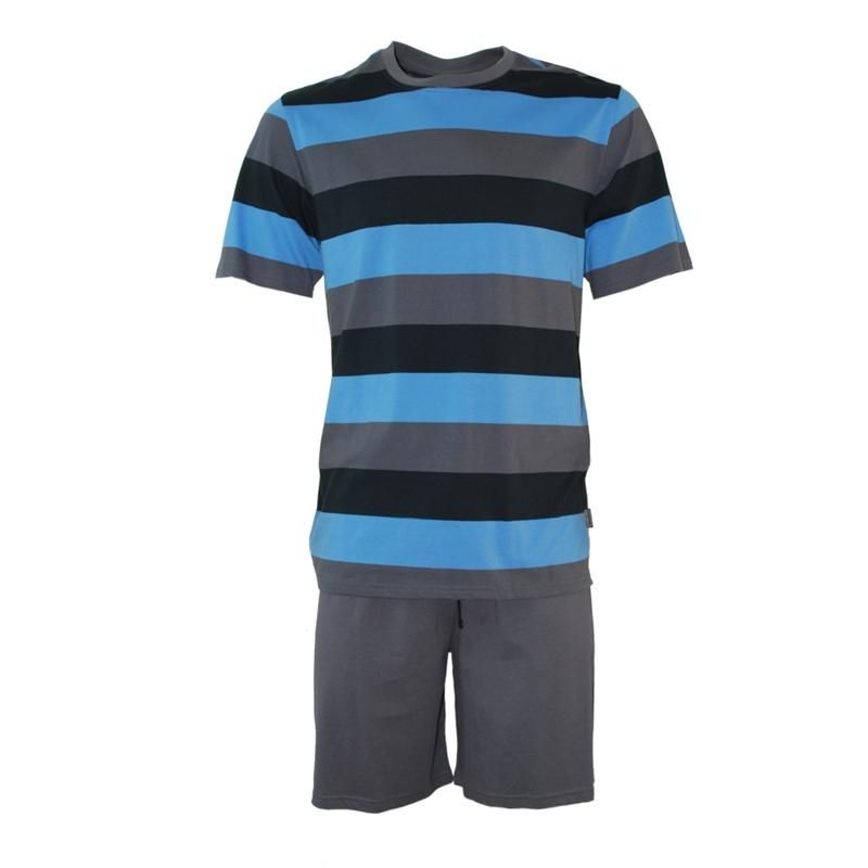 Schiesser Herren Schlafanzug Pyjama kurz T Shirt Shorts Short