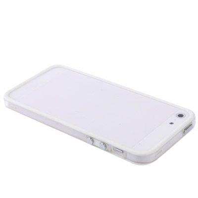 IPHONE 5 BUMPER HARDCASE CASE TASCHE COVER HÜLLE SCHUTZHÜLLE WEISS