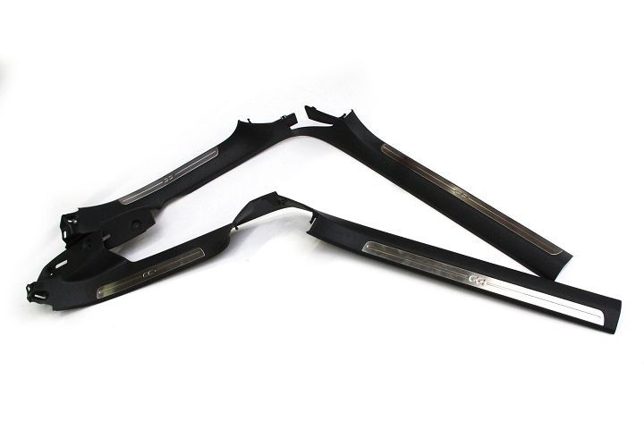 Original VW Passat 3C B6 B7 CC Einstiegsleisten Leisten Alu sill trim