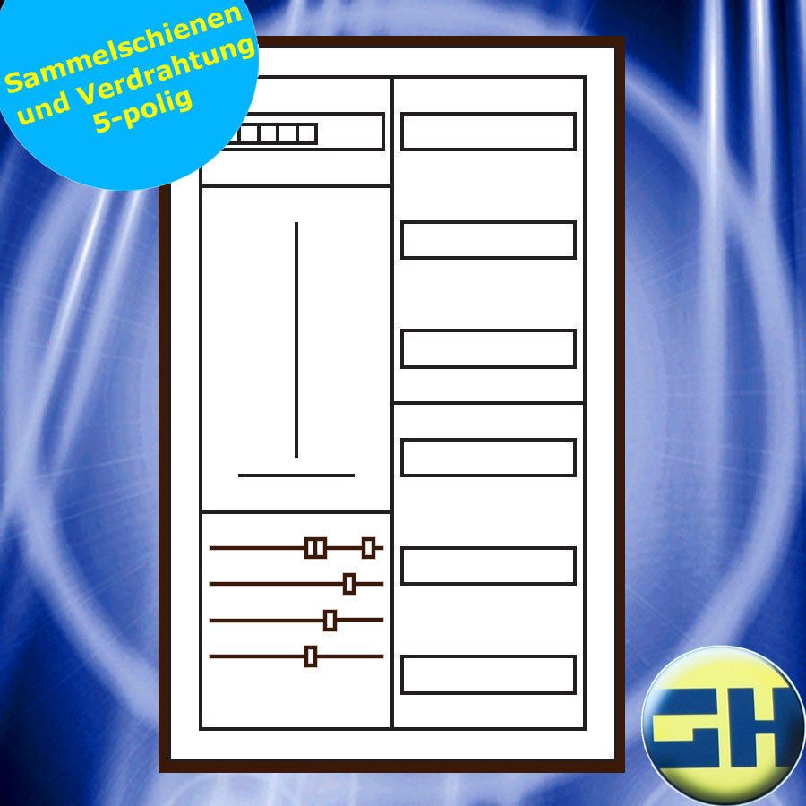 HAGER Universal Einfamilienhaus Zählerschrank (ZB223T19S)