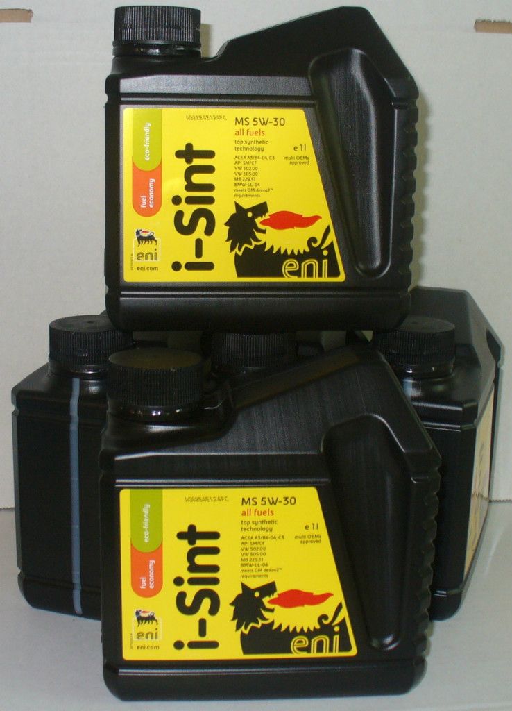 Agip eni i Sint MS 5W 30 Motoröl MB 229.51 BMW LL04 VW 502 00, 505 00