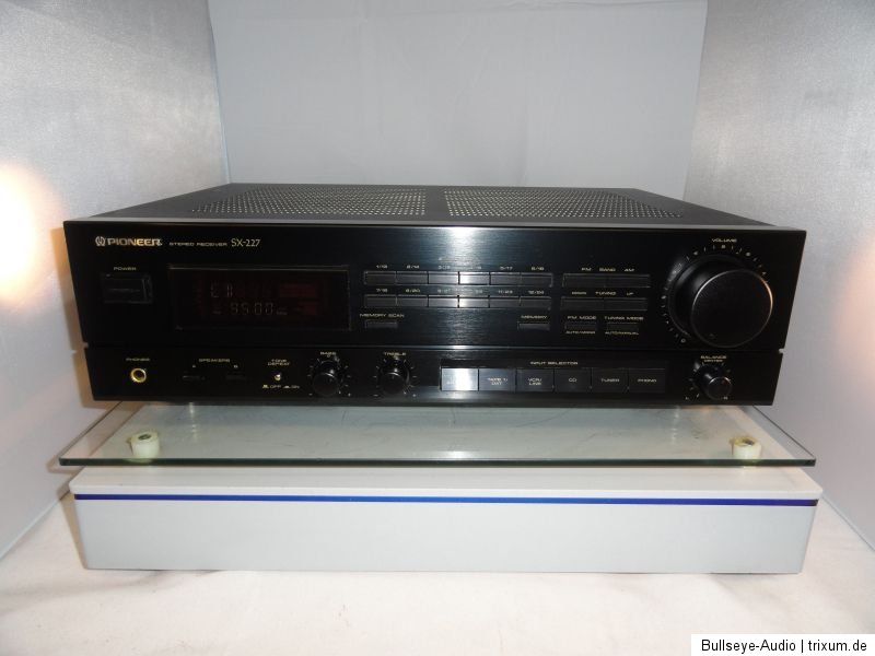 Pioneer SX 227 Stereo Receiver 2x40 watt