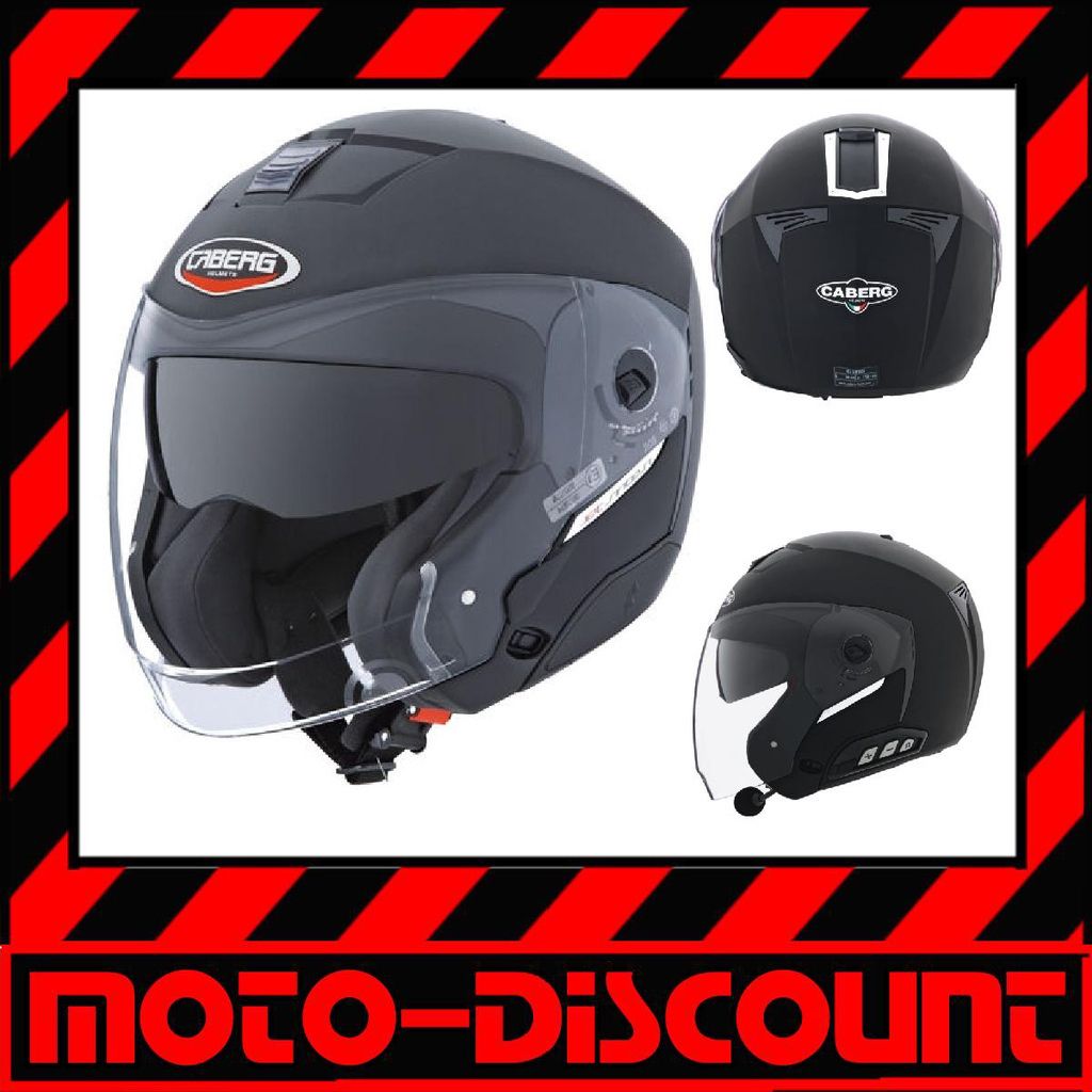 Helm Jethelm Caberg SINTESI JET *UPE229,95 Farbe schwarzmatt Grösse