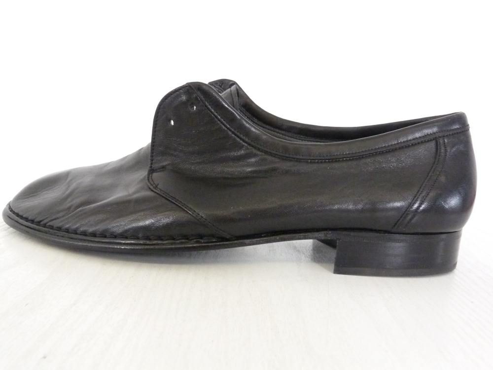 BALLY ECHT LEDER SCHNÜRSCHUH schwarz Gr. 45 / 10,5   KLASSISCH