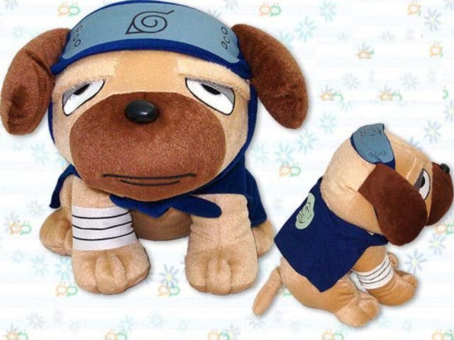 Anime Naruto Shippuden plush plüsch Pakkun Figur 25 cm