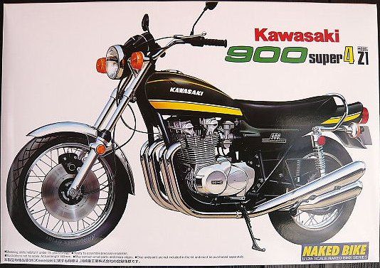 Kawasaki 900 Super 4 Z1 1/12 Aoshima