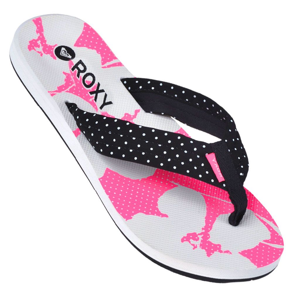 Roxy Flip Tallia Sandale Flop Zehentrenner Schlappen XMWSL233 (neon