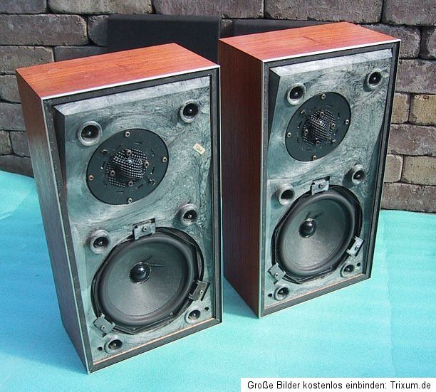 Bang & Olufsen Beovox S30 Design Speakers Teak TOP Condition