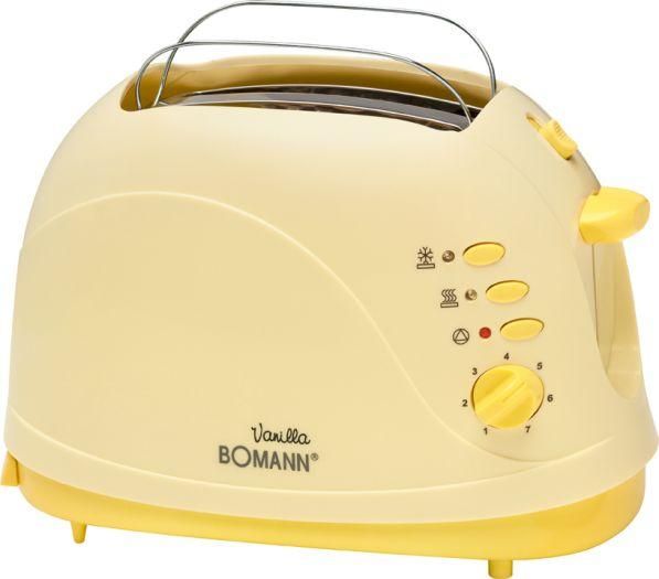 SCHEIBEN TOASTER TOASTAUTOMAT TA 241 VANILLA GELB NEU