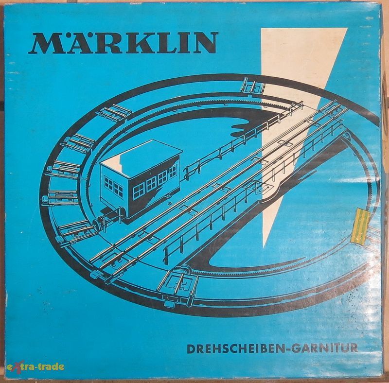 MÄRKLIN DREHSCHEIBEN GARNITUR °7186° OVP; H0   3KWAI258