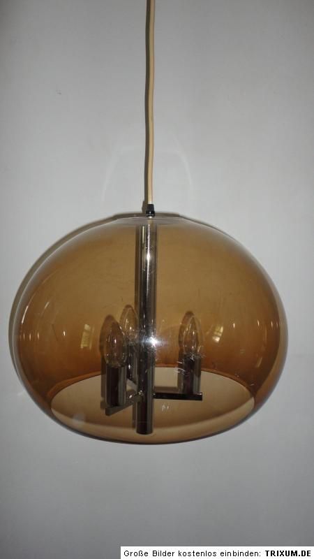 70er Jahre SPACE AGE 70s Guzzini Lampe Italy 