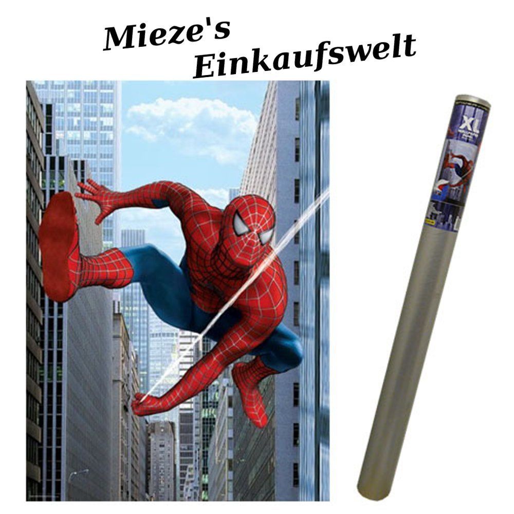 Spiderman Wandbild Tapete ca. 184 x 254 cm Wandtapete Poster Bild Deko