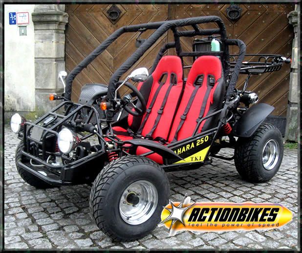 BUGGY KINROAD 250 SAHARA MIT STRASSENZULASSUNG ATV QUAD   WOW   SOFORT