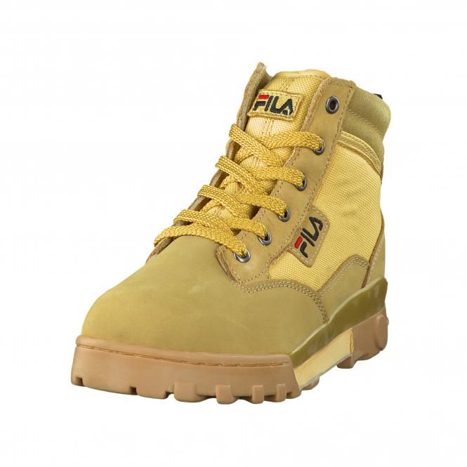 Fila Boots Stiefel GRUNGE MID schwarz beige braun 2414 Wildleder