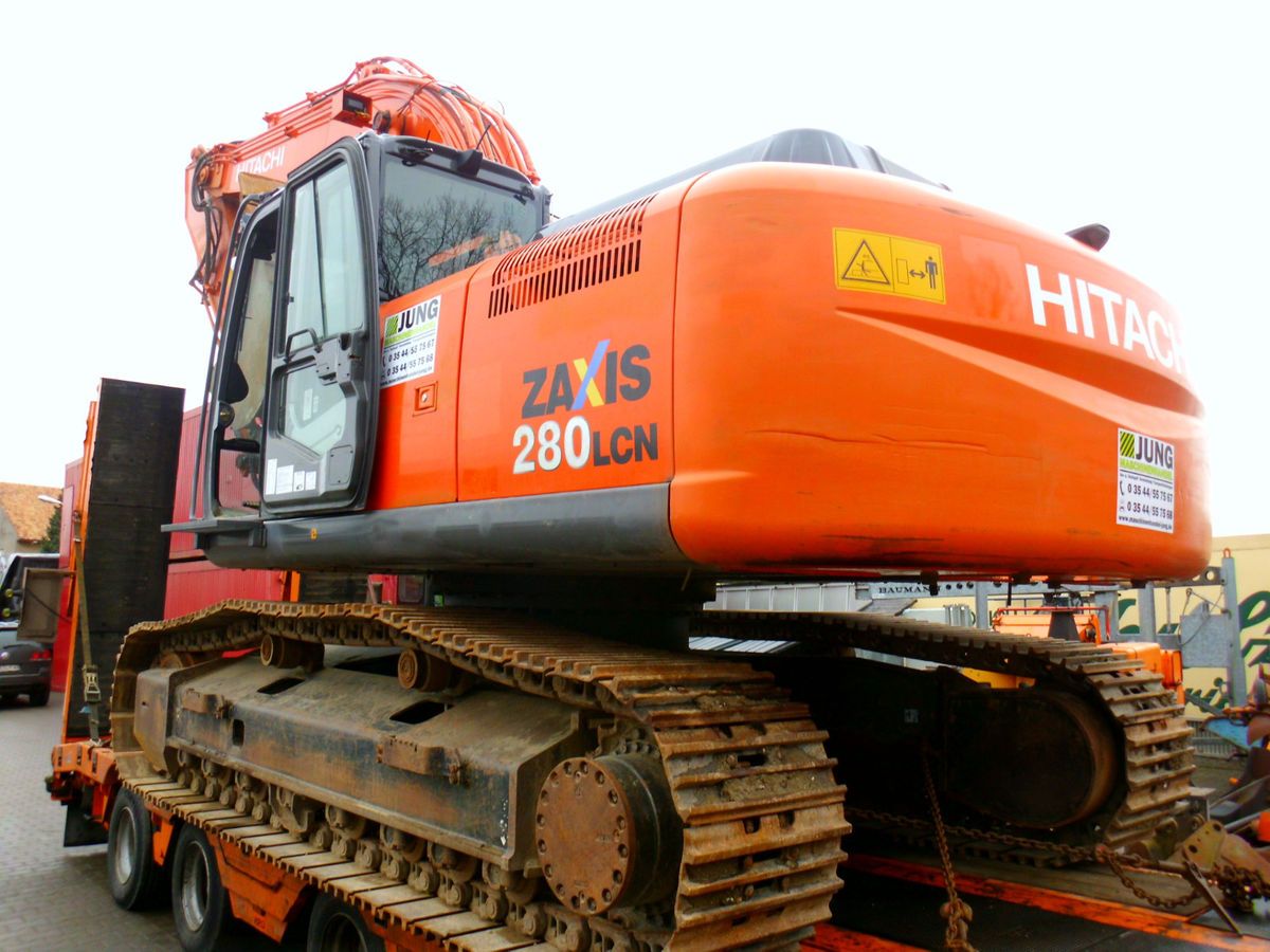 Raupenkettenbagger Bagger Hitachi 280 LCN 3 SW OILQUICK Bj06