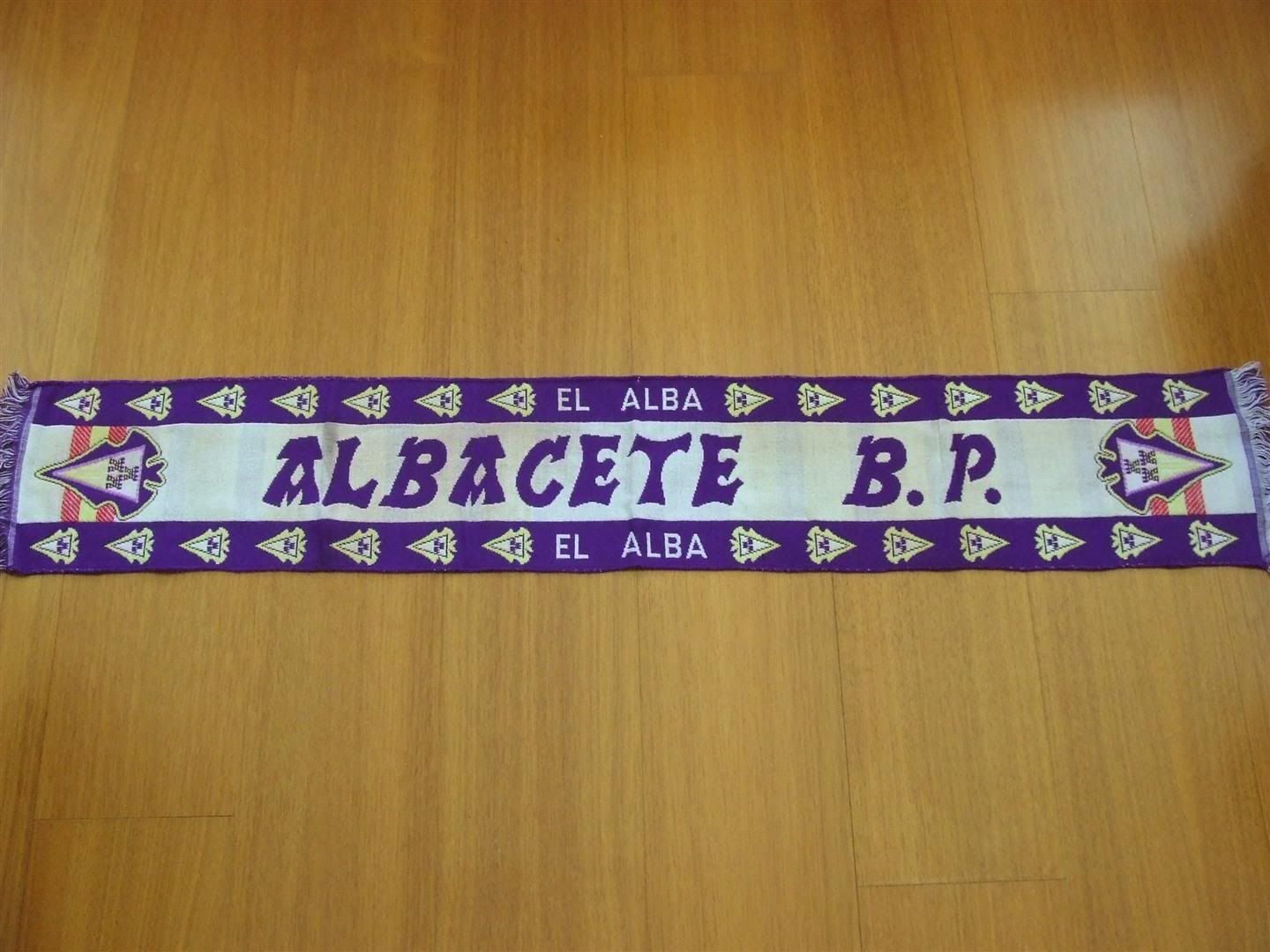 Schal Albacete Balompie Spanien Bufanda Scarf