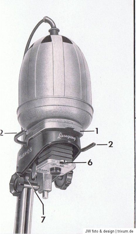 RaritätLIESEGANG RAJAH OS Vergrößerungsgerät aus den 50 ern Voll