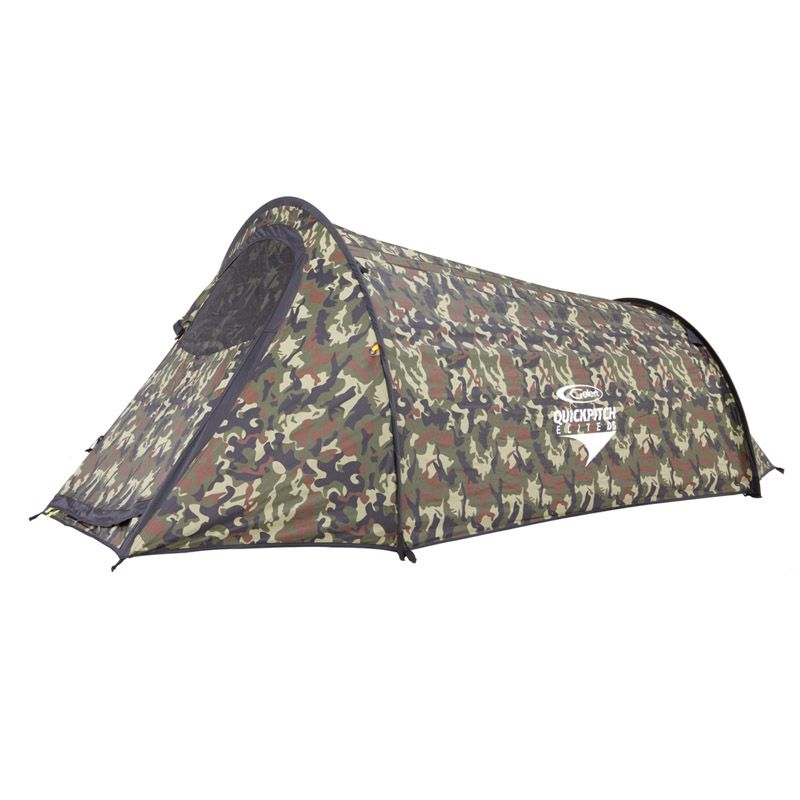 Gelert Sekundenzelt Quick Pitch Elite DS Camo Schnell Zelt Wurfzelt