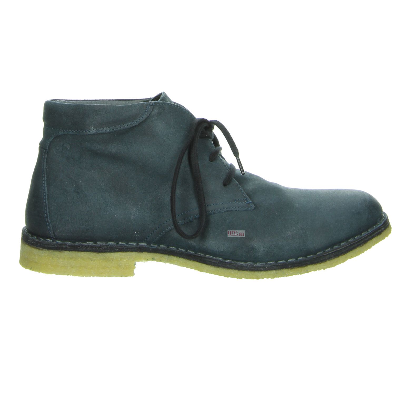 Green Comfort Herrenboots Schnürung Blau Kalbsleder   Neu 