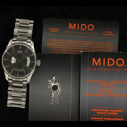 Mido Belluna Menns Watch Automatic Chronometer Herrenuhr stainless