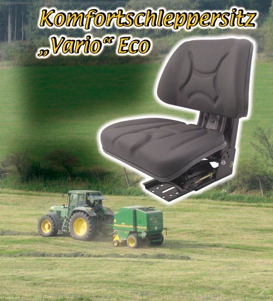 Komfort Schleppersitz S 300 VARIO ECO   verstellbarer Sitz