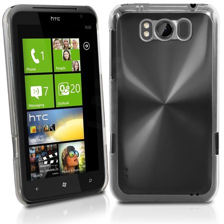 London Magic Store   Aluminium Hard Case Cover For HTC Titan + Screen