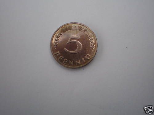 Pfennig 1949 F PP sehr selten (327)