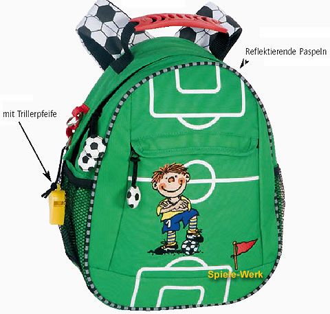 Lutz Mauder Rucksack Volltreffer Fußball Spiel Neu Toll