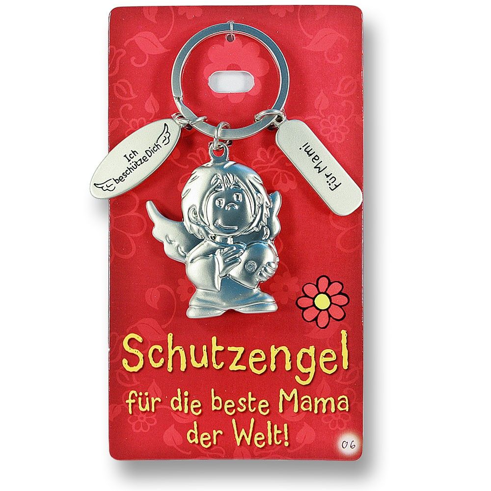 Schutzengel Schlüsselanhänger die beste Mama der Welt