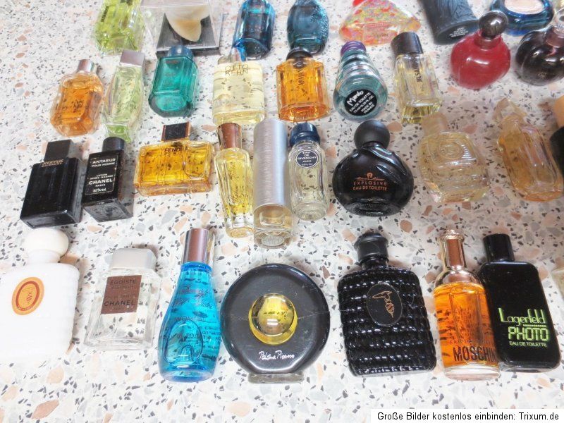 EXKLUSIVE PARFUM MINIATUREN SAMMLUNG 38 STÜCK HOCHWERTIG