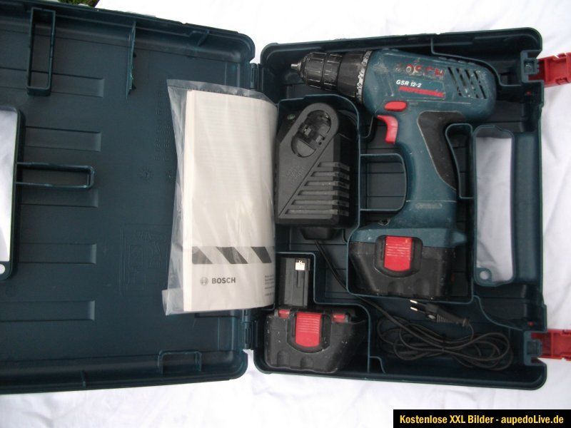 Bosch GSR 12 2 Professional Akkuschrauber Serie Blau