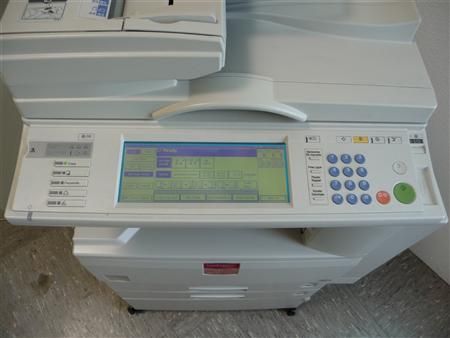 Ricoh Aficio 3025 Kopierer Label Nashuatec DSM 725