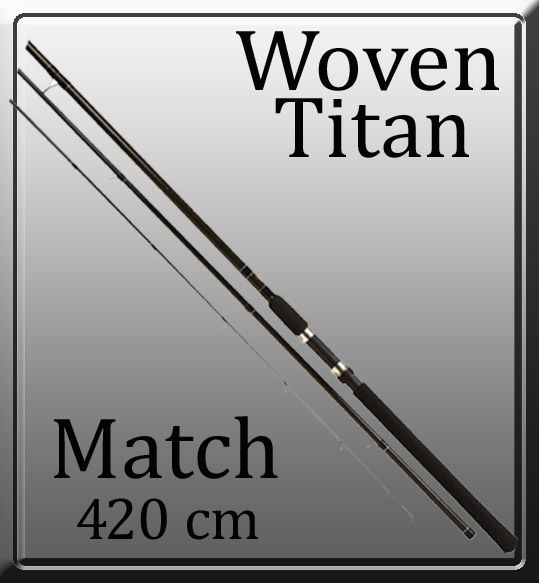 BYRON WOVEN TITAN MATCH MATCHRUTE / ANGEL 4,20 METER DREITEILIG 345g