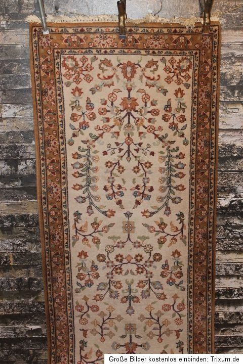 Handgeknüpfter Orient Teppich Traumhaft und Königlich 413x81cm