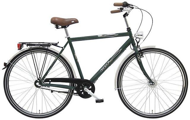 BBF Herrenfahrrad 28 Zoll VAASA 3 Gang mit Nabendynamo classicgrün