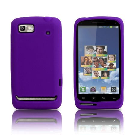 SOFT SILICONE CASE COVER FOR MOTOROLA MOTOLUXE XT615 + SCREEN