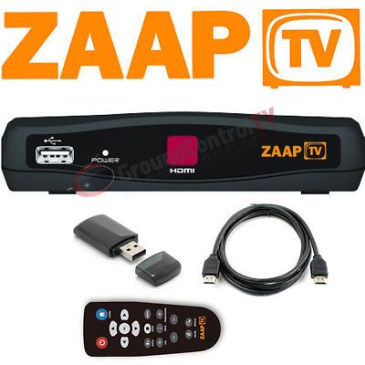 Zaaptv HD309N Live Arabic and Greek Channels with Wireless N USB