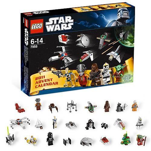 LEGO STAR WARS 7958 ADVENTSKALENDER 2011 NEU und OVP ungeöfffnet