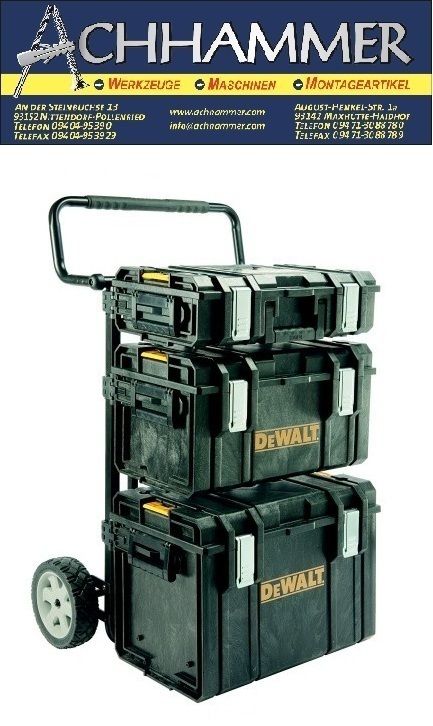 Dewalt TOUGHSYSTEM 1 70 349 Komplet 4in1 mit DSCarrier DS150, DS300