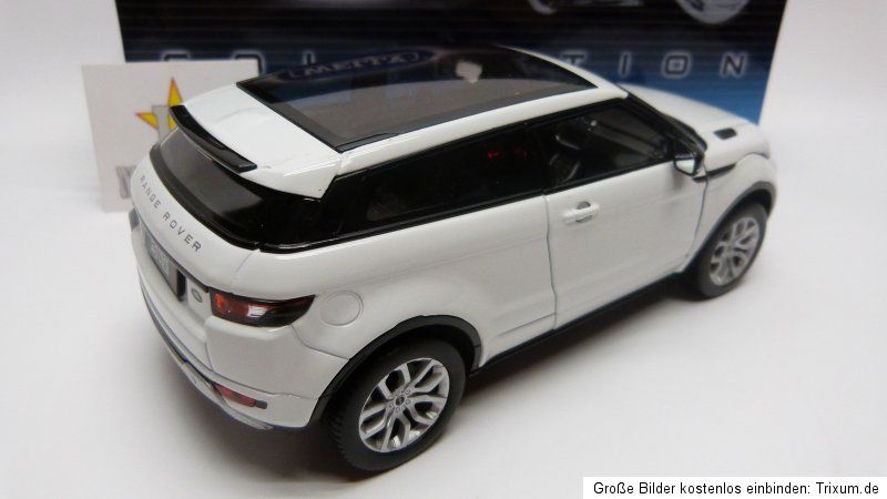 Land Rover Range Rover Evoque Weiß 124 Modellauto Welly