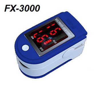 FX 3000 Puls Oxymeter Pulsoximeter Pulsoxymeter Blau