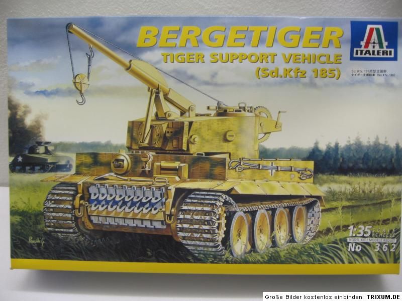 Bergetiger Sd.Kfz 185 Italeri Bausatz 362 NEU in 135