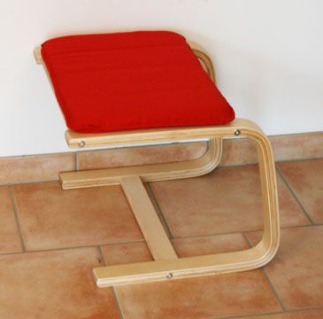 HOCKER FUßHOCKER SCHWINGSESSEL RELAXSTUHL FREISCHWINGER