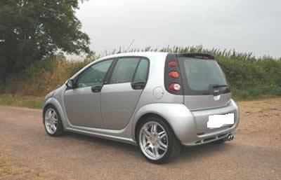 Smart Forfour Heckspoiler Spoiler Tuning Neu TOP