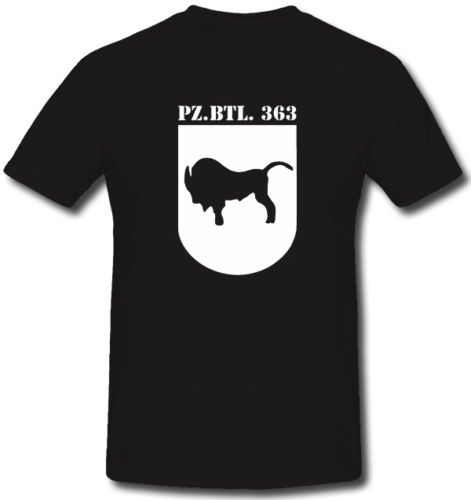 Pz.Btl. 363 Külsheim Leopard Panzer BW T Shirt *410