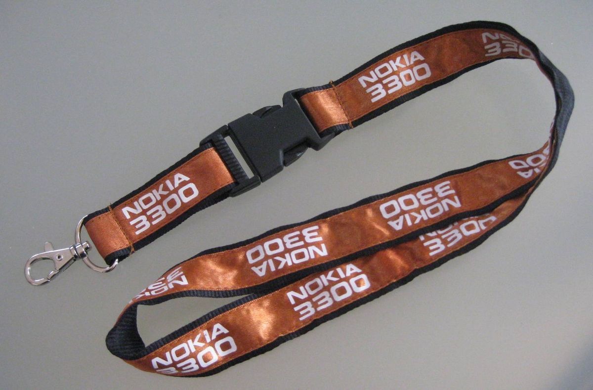 NOKIA 3300 Schlüsselband Lanyard NEU (Z32)