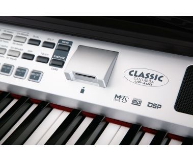 NEU  Digitalpiano E Piano DP 400 Schwarz Klavier Piano