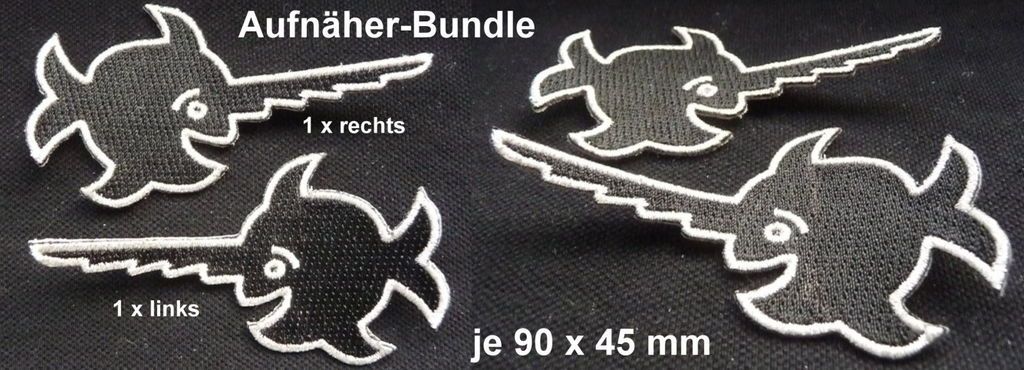 Aufnäher Bundl e Patches vom Willenbrocks U 96 Das Boot   lachende