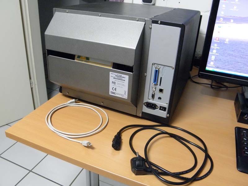 TSC TTP 384M Breitformat Etikettendrucker bis 219mm Barcodedrucker TOP