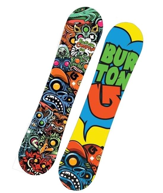 Burton Chopper 100 Flat Top Snowboard Set incl. Bindung Grom